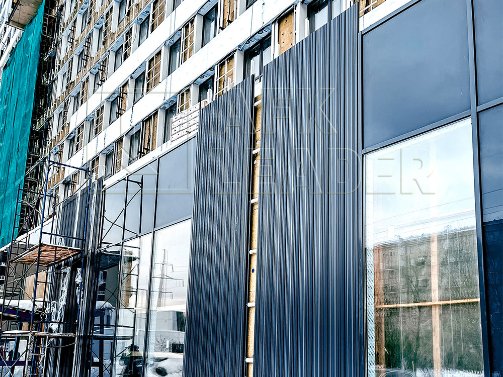 ЖК Рихард алюминиевые фасадные панели